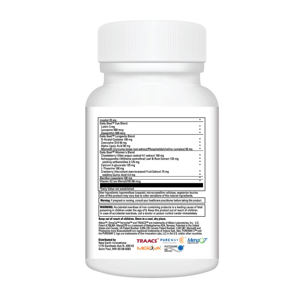 Women's Daily Multivitamin - New Earth Innovations Supplement