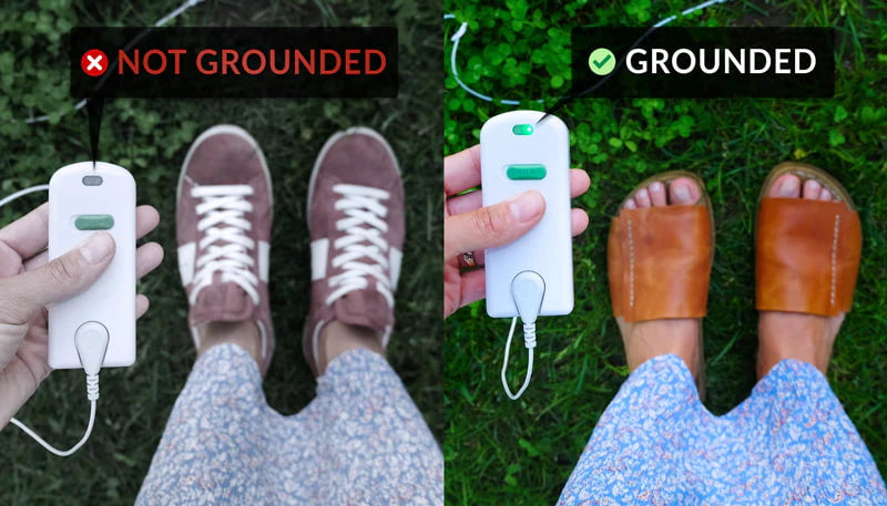 Grounding & Earthing Barefoot Crossover Sandals for Women