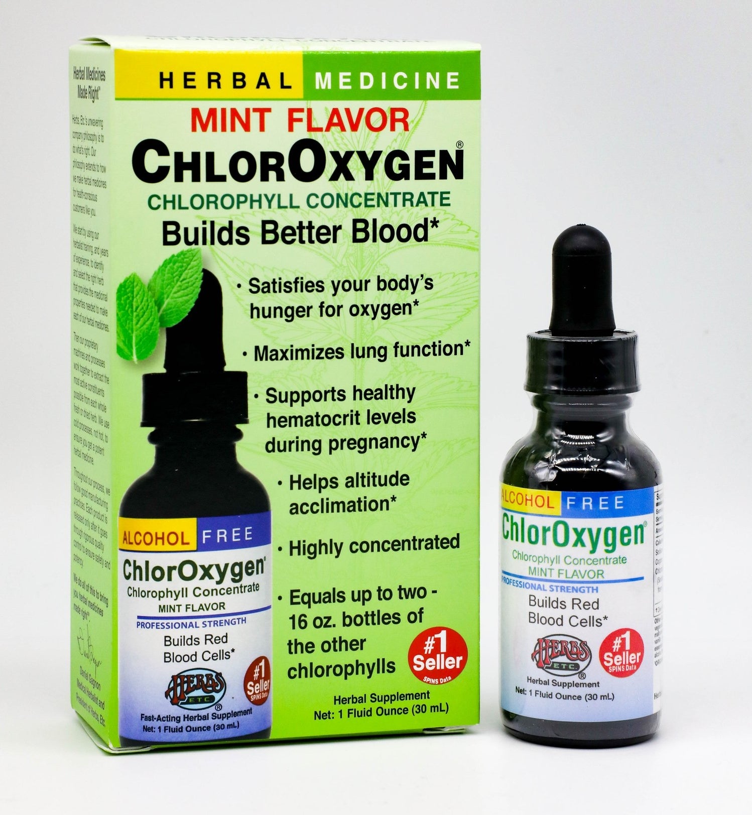 Herbs ETC. Chloroxygen Mint, 1 FZ