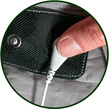 Extension Cord for Earthing Sheets (Double Snap)