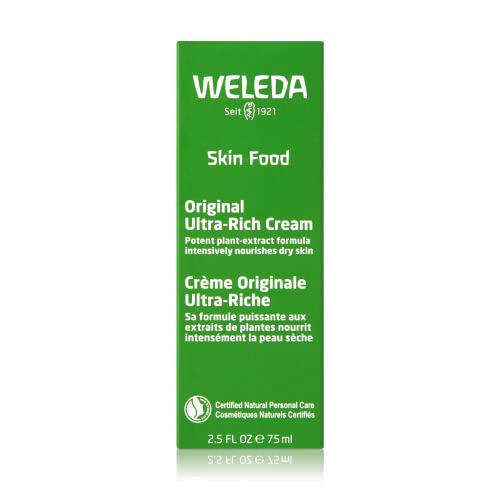 Weleda Skin Food Original Ultra-Rich Body Cream 2.5 Fluid Ounce, Plant Rich Hydrating Moisturizer with Pansy, Chamomile and Calendula