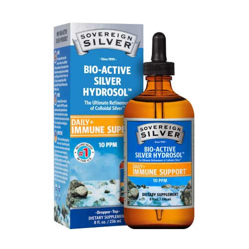 Sovereign Silver Hydrosol Colloidal Silver - 8 Fl Oz