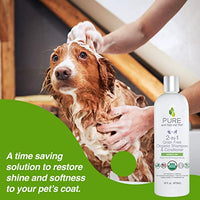 Pure and Natural Pet USDA Certified Organic 2-in-1 Grain Free Shampoo & Conditioner (Lavender & Mint) 16 oz.