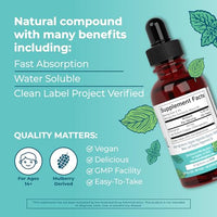 MaryRuth Organics Chlorophyll Liquid Drops, Clean Label Project Certified, Vegan, Non-Diluted Liquid Chlorophyll| Mulberry Derived Supplement for Ages 14+, Non-GMO, Delicious Minty Flavor, 2 Fl Oz