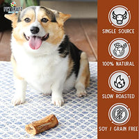 Pet Craft Supply All Natural Healthy Meaty Beef Marrow Bones Dog Chews Treats for Aggressive Chewers Long Lasting Rawhide Free Made in USA Premium Slow Roasted for Puppies Small Medium Dogs 3 Pack