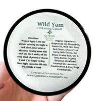 Genesis Wild Yam Cream-Women's Natural Hormone Balancing