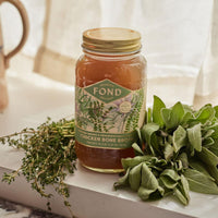 FOND Pasture-Raised Chicken Bone Broth infused with Organic Rosemary, Sage, Thyme