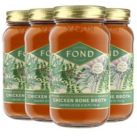 FOND Pasture-Raised Chicken Bone Broth infused with Organic Rosemary, Sage, Thyme